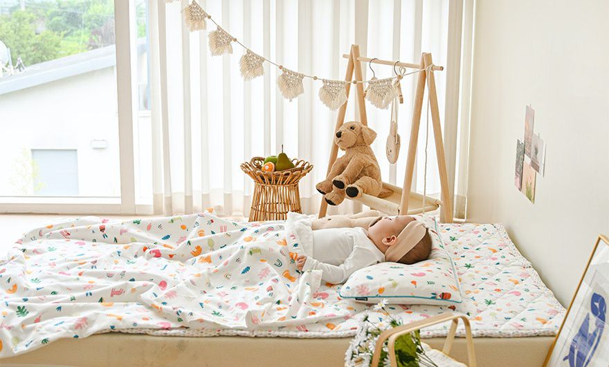 韓國 Formongde - 天絲莫代爾雙面材質枕頭-星空兔兔 (30X70cm)