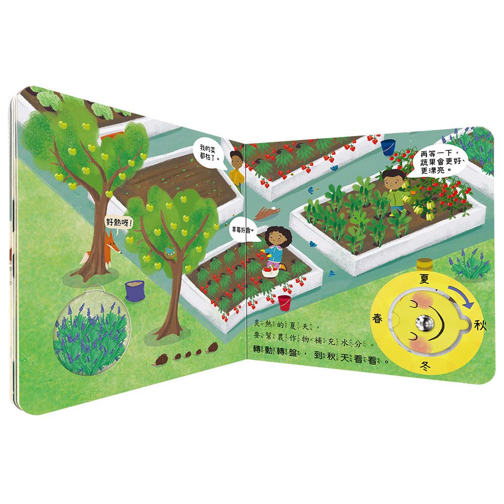 【STEAM教養遊戲繪本】菜園香香的