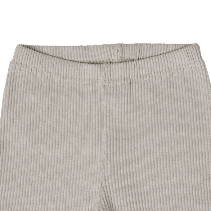 akachan honpo - 10分內搭褲-羅紋-灰色