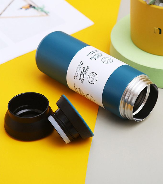 日本 FOREVER - (買一送一) 日式304不鏽鋼真空保溫瓶500ML