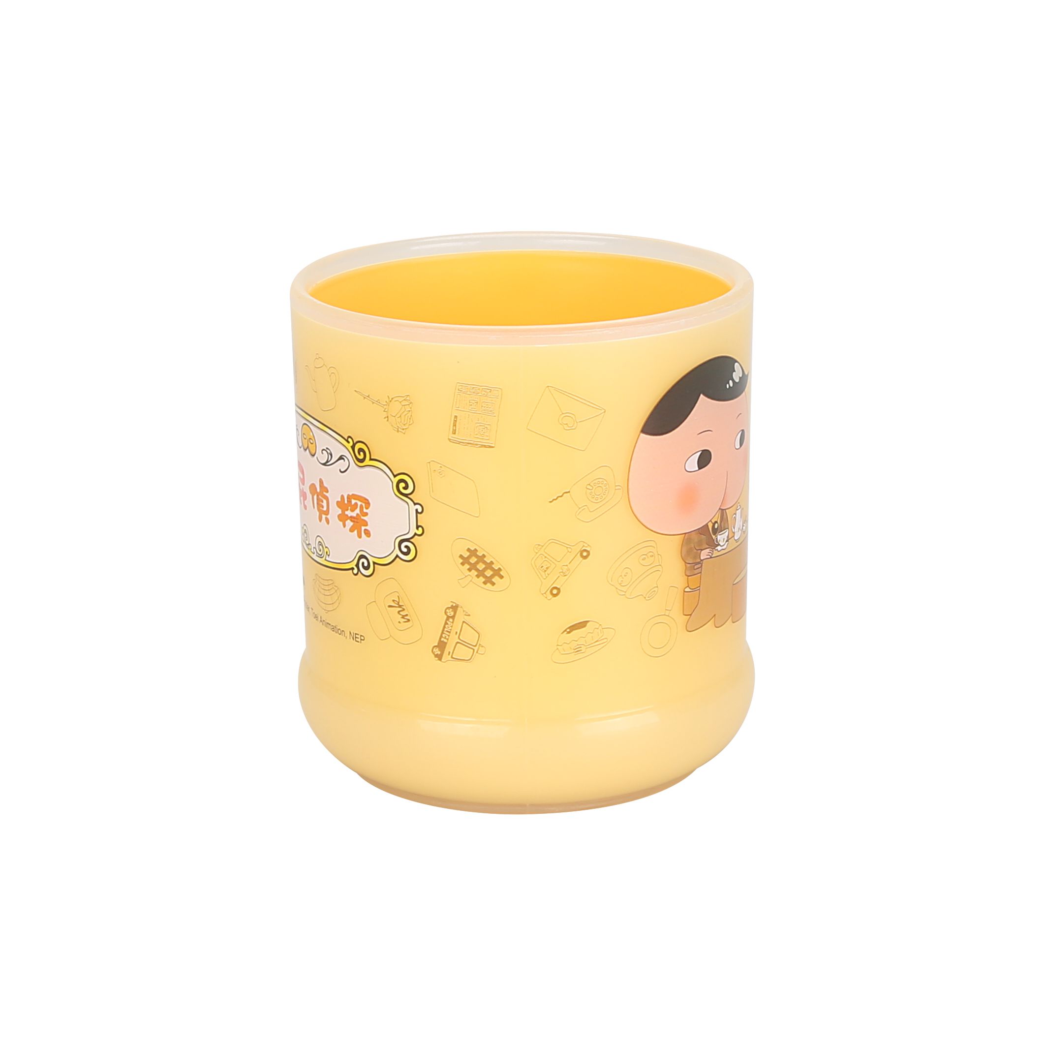屁屁偵探 - 圓筒水杯-下午茶款