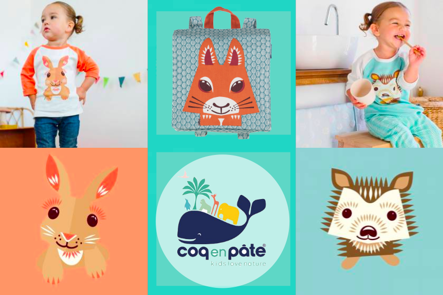 【法國 COQ EN PÂTE】趣味上衣 / 外出包 / 化妝包