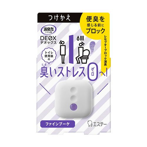日本 ST 雞仔牌 - DEOX 浴廁淨味消臭力除臭放置型補充包-精美花束-6ml