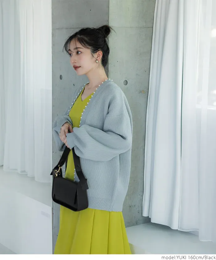 日本 COCA - 氣質方形皮革腋下包-米杏