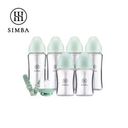 Simba 小獅王辛巴 - 咬咬喝喝全到位！新生起手包-日常型-綠沐