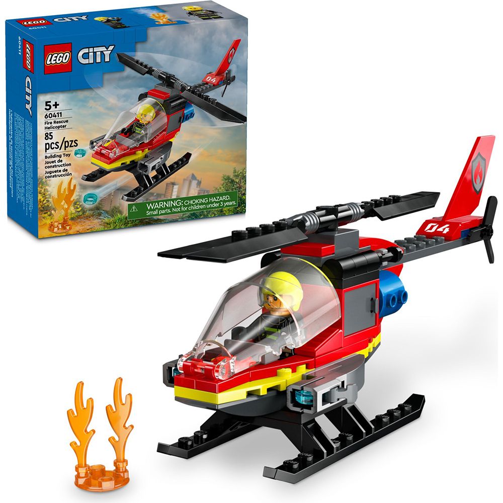 樂高 LEGO - LEGO樂高 LT60411 City 城市系列 - 消防救援直升機