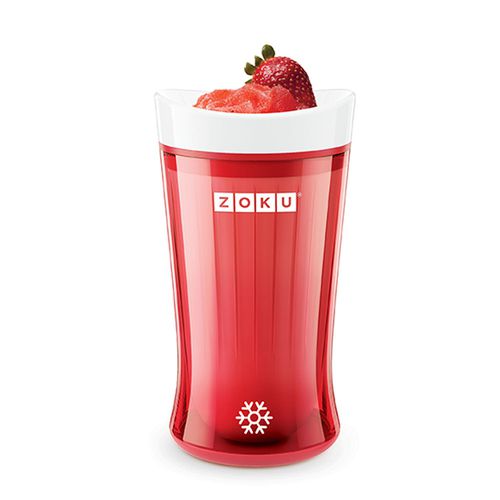 美國 ZOKU - 快速冰沙杯2.0-紅色 (10x10.2x19cm)