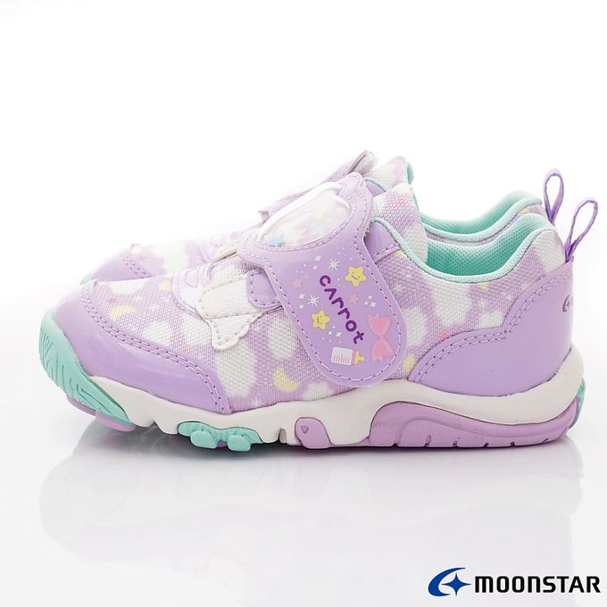 Moonstar日本月星 - 月星玩耍速乾公園鞋款-CRC23299紫(中小童段)-機能運動鞋-紫