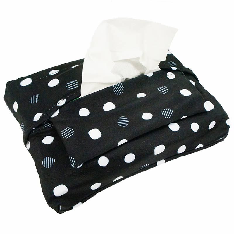 akachan honpo - 兩用FUTAP濕紙巾收納袋-點點