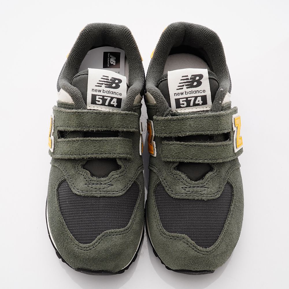 New Balance - 運動童鞋-NB574機能運動款(中小童段)-灰綠