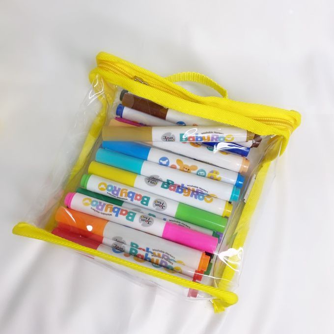 妞妞絲 - 透明收納袋-活力黃 (XXS)