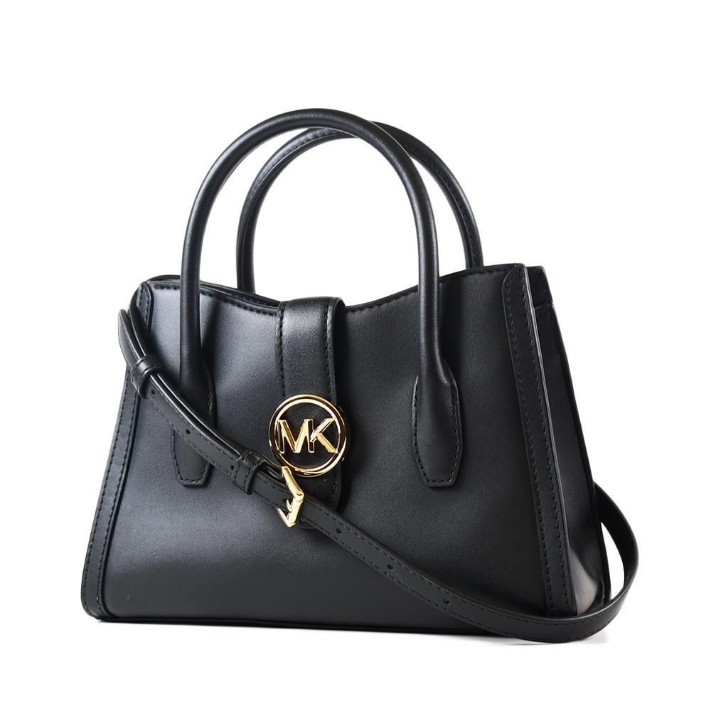 專櫃款GABB滑面皮革小黛妃包 (黑)