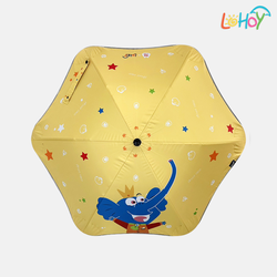 LOHOY - 親子天下聯名款 兒童防戳圓角雨傘(兒童晴雨傘 圓角雨傘 防戳雨傘)-生氣王子
