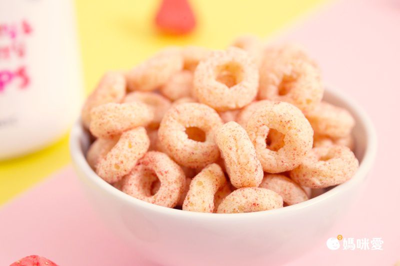 little freddie - 小皮鳳梨香蕉圈圈餅*1  小皮莓果圈圈餅*1