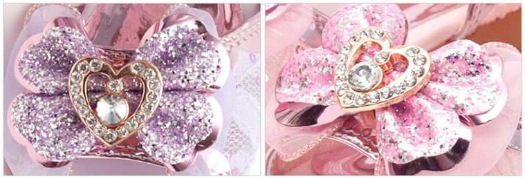 韓國 MAMITREE - 星紗亮皮鞋-典雅粉