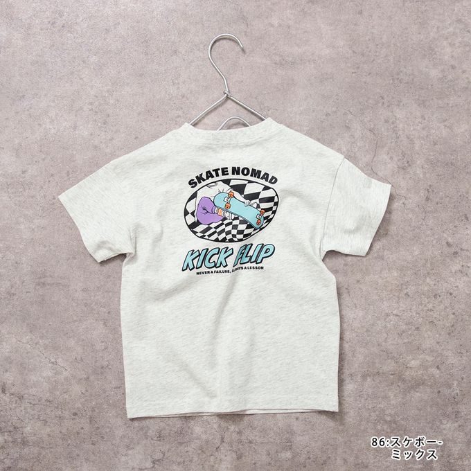 日本 BRANSHES - 純棉美式印花短袖上衣-軟糖熊熊-黑