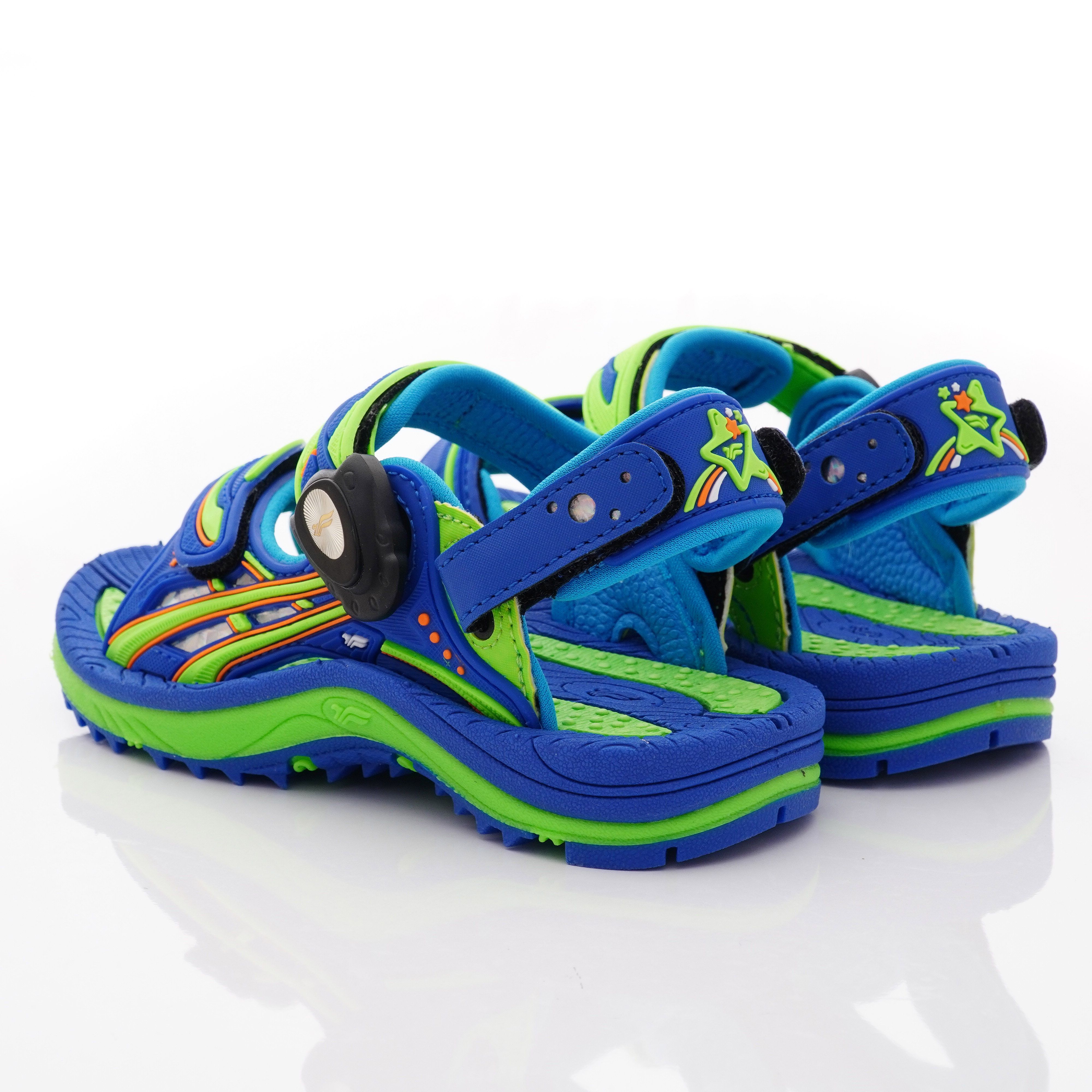 G.P - 造型磁扣兩穿涼拖鞋款(中小童段)-藍綠