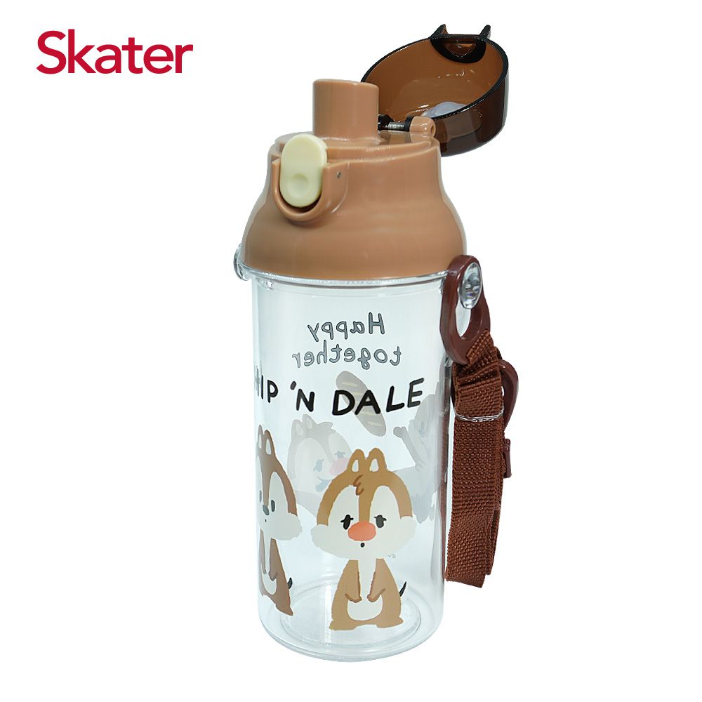 日本 SKATER - 兒童直飲透明水壺 (480ml)-奇奇蒂蒂