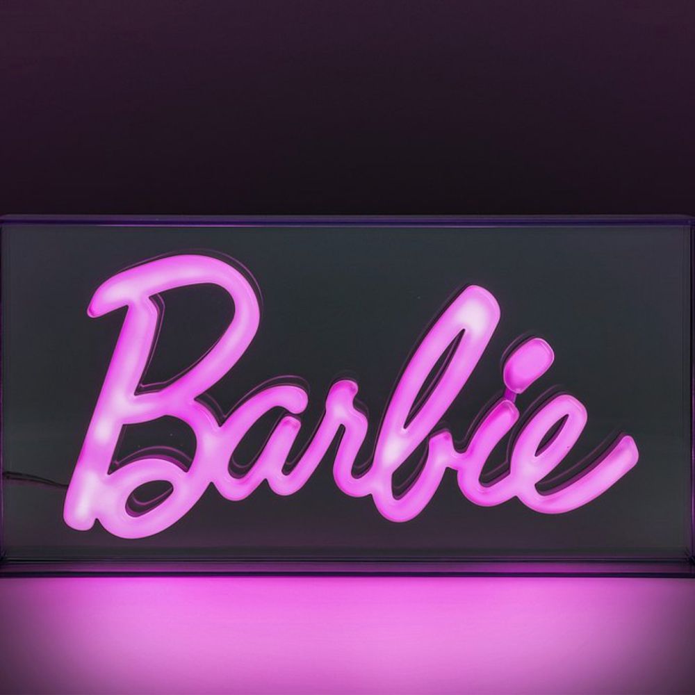 Paladone UK - Barbie芭比 Iconic 芭比標誌 LOGO 小夜燈標誌燈