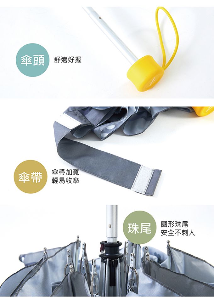 Rainstory - 抗UV手開迷你口袋傘-水果嘉年華-230g