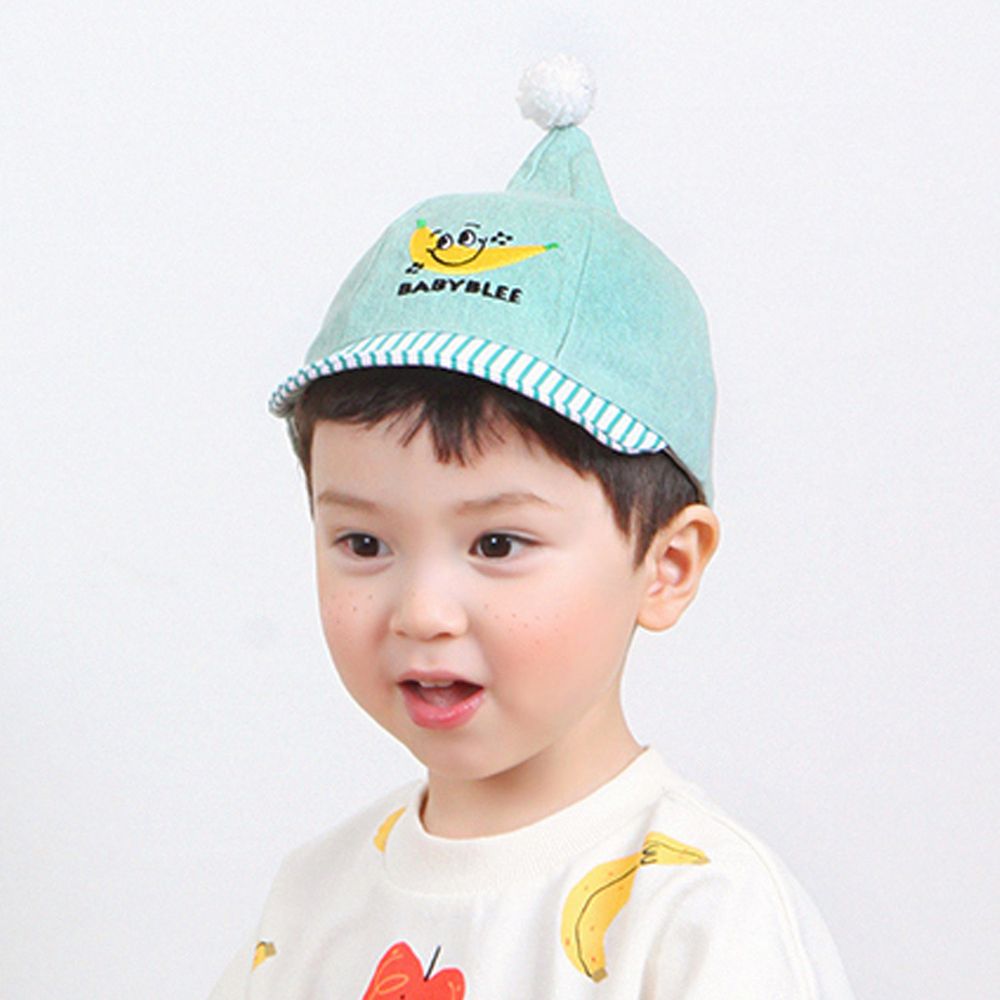 韓國 Babyblee - 小精靈水果棒球帽-綠