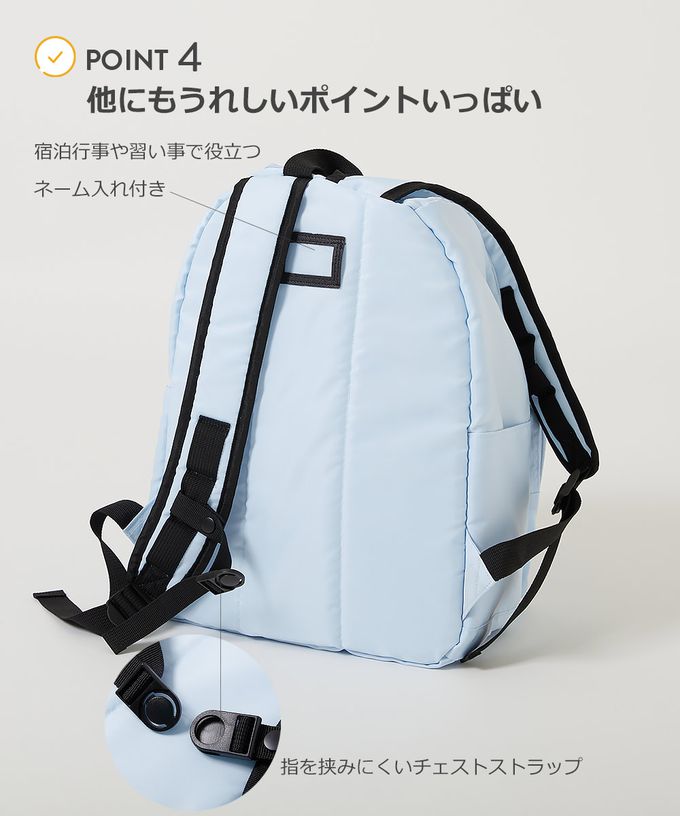 日本 devirock - 透明窗多格層大容量後背包-方型窗-黑 (37x28cm)