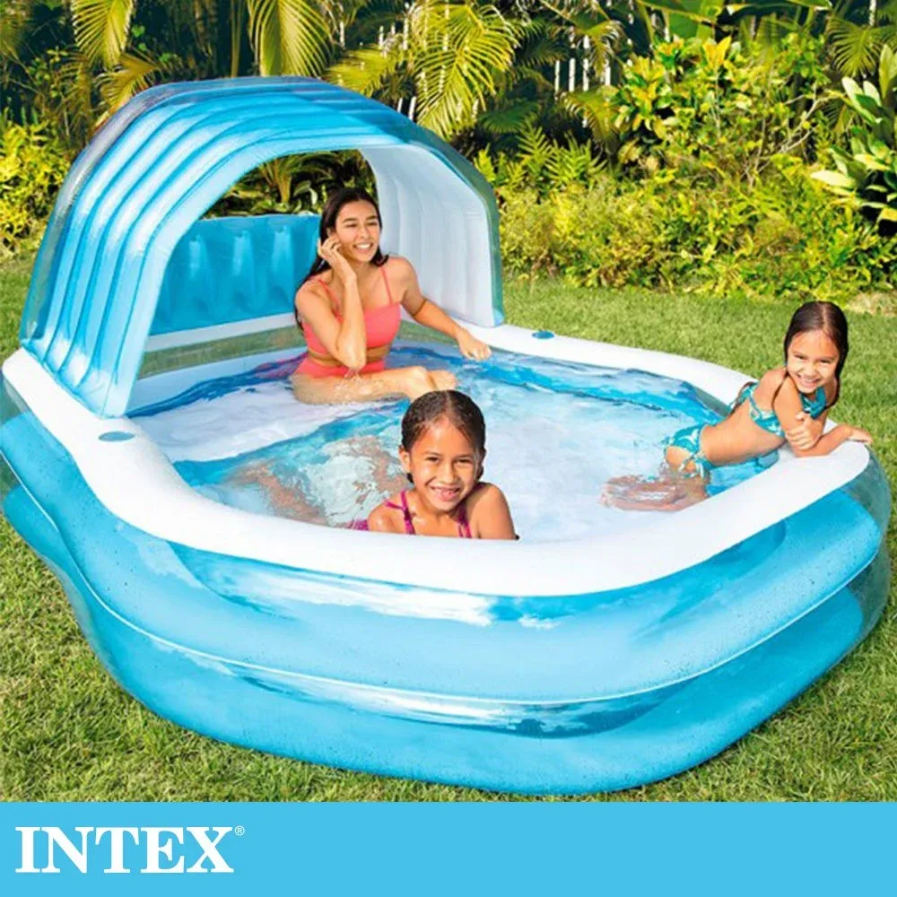 INTEX - 遮陽長形游泳池(57186NP)