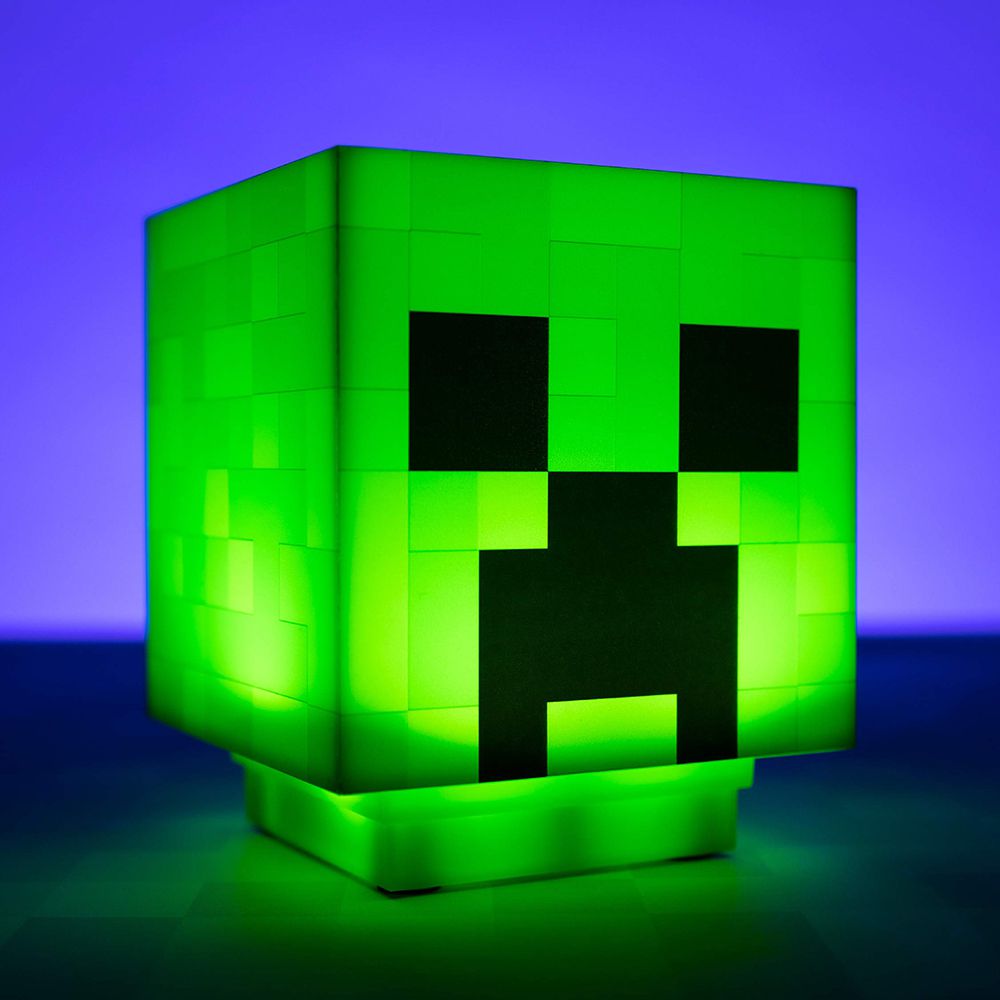 Paladone UK - Minecraft麥塊 遊戲音效 苦力怕造型燈 小夜燈