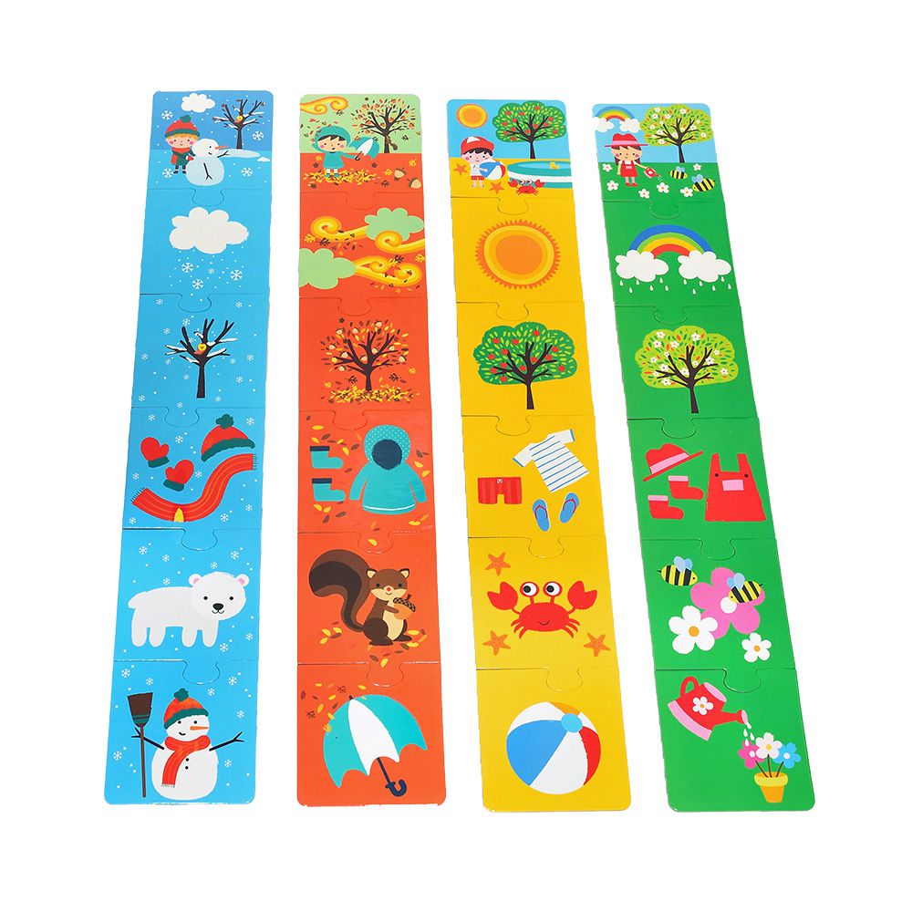 西班牙 APLI - 綜合關聯性拼圖-季節