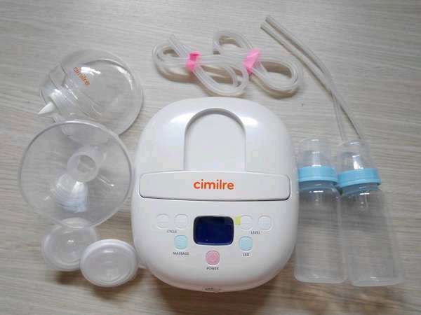 （出售）韓國CimlireS3新貝樂電動吸奶器+真空吸引集乳器