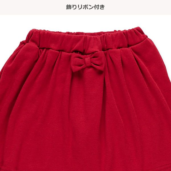 日本西松屋 - 小蝴蝶百搭褲裙-咖啡