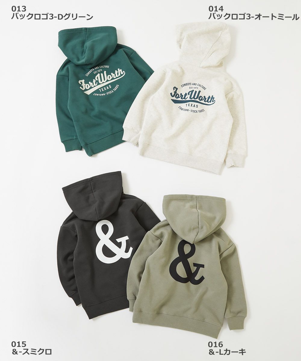 日本 devirock - 柔軟裏毛印花長袖帽T-Guess What-墨黑