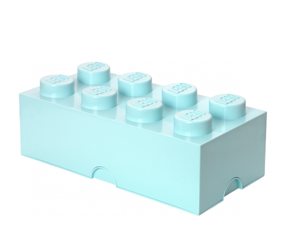 Room Copenhagen - 樂高 LEGO® 8凸收納盒(多色可選) (水藍色)