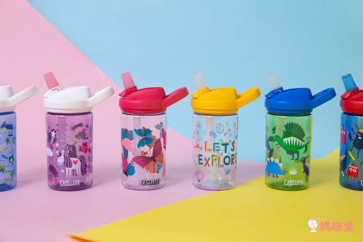 CamelBak - EDDY+ 兒童吸管運動水瓶-叢林探險-400ml