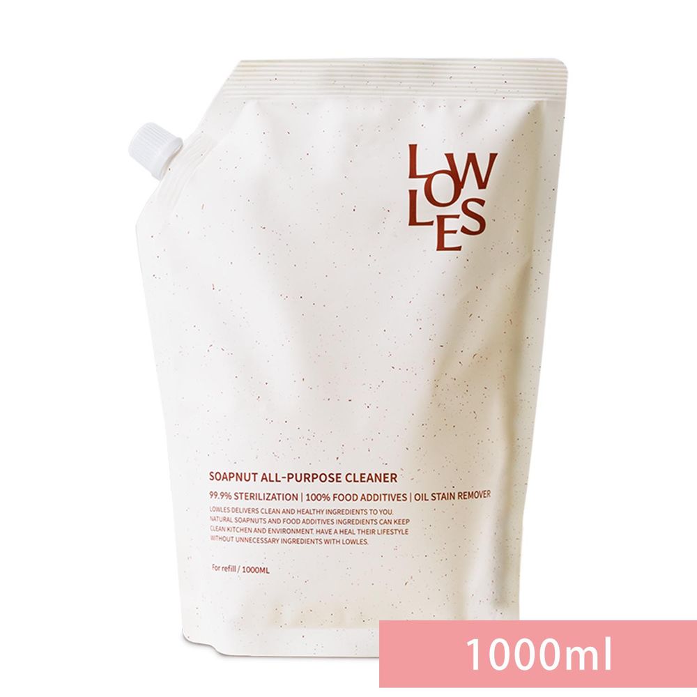 韓國 LOWLES - (補充包)食品級無患子廚房油污洗潔劑