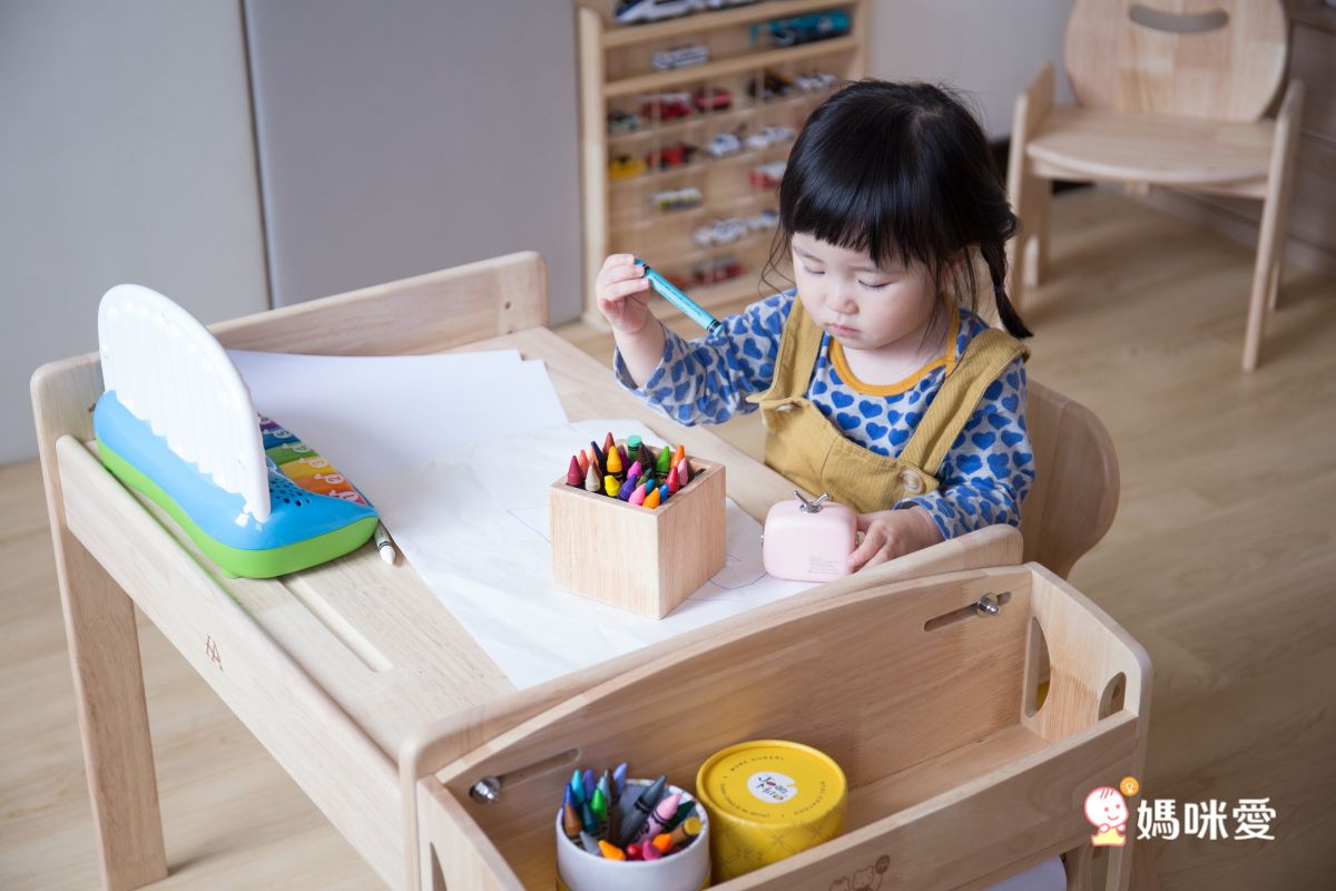 下單即抽好禮【環安傢俱】兒童無毒實木成長桌椅
