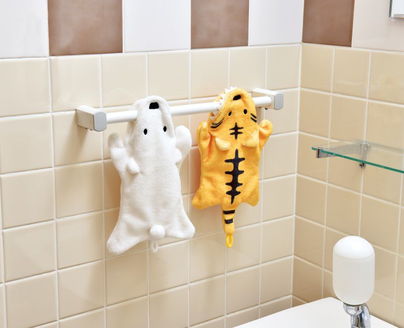 日本 Seto Craft - 2way動物造型擦手巾-老虎 (29x3x19cm)