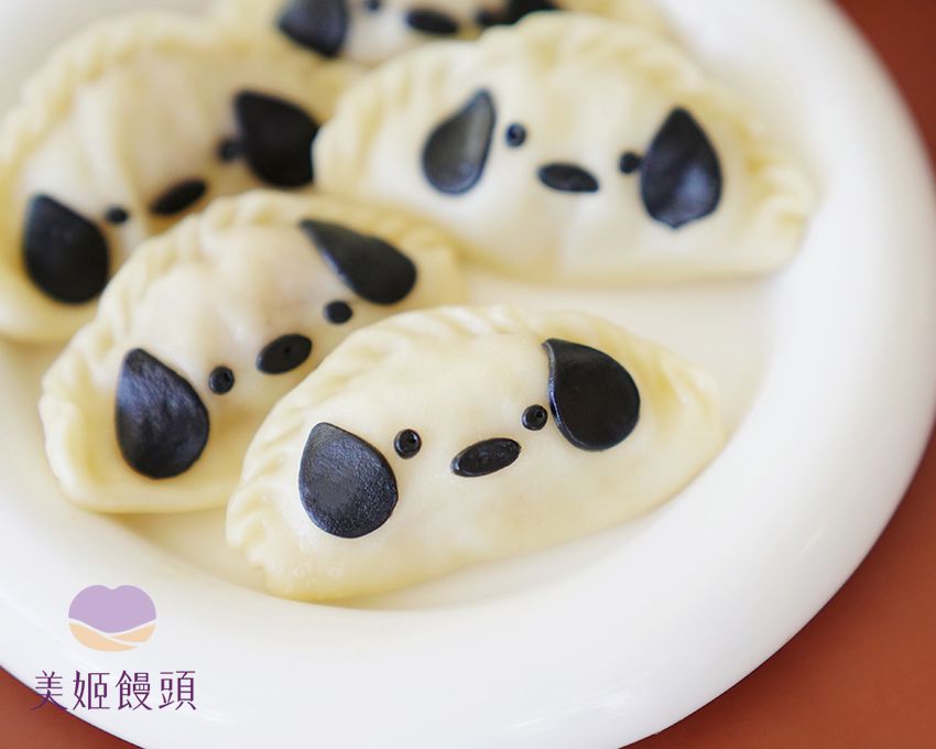 美姬饅頭 - 小狗活菌豬造型水餃 (20顆)-17g