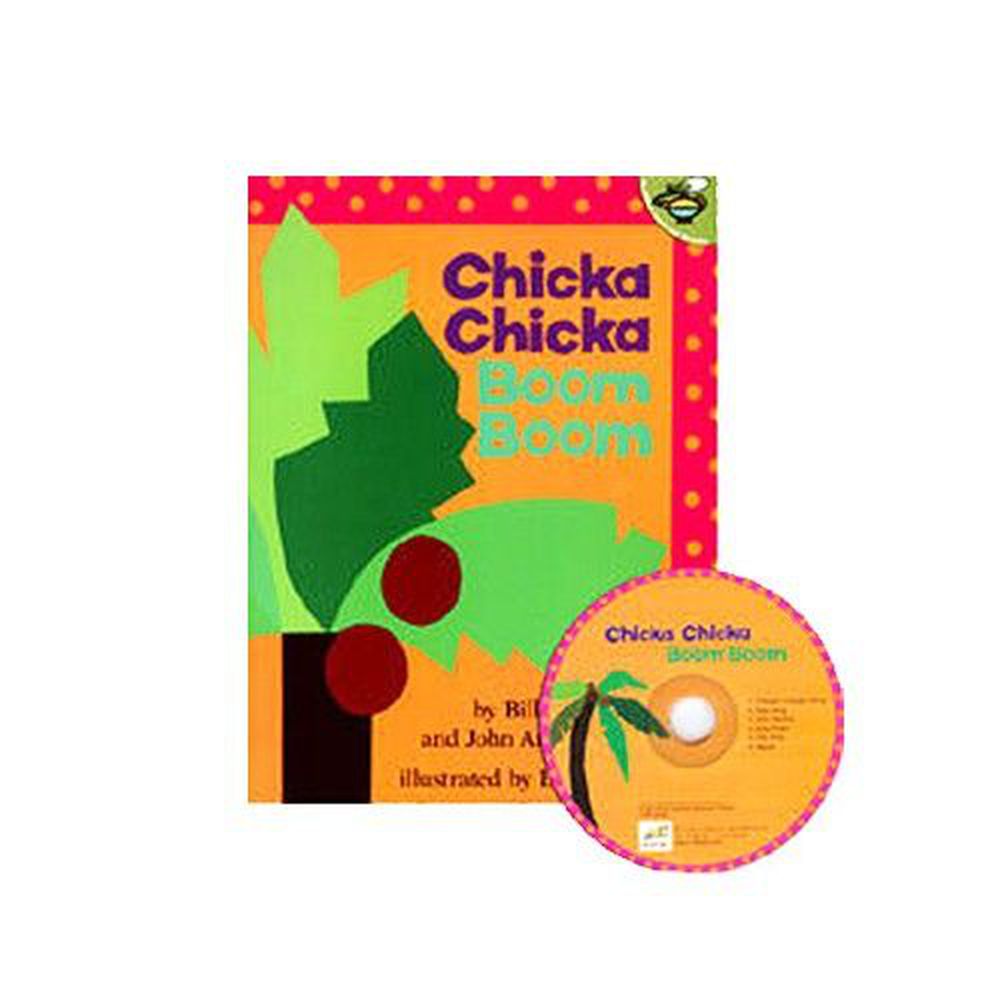麥克兒童外文書店 - 有聲書-CHICKA CHICKA BOOM/書+CD
