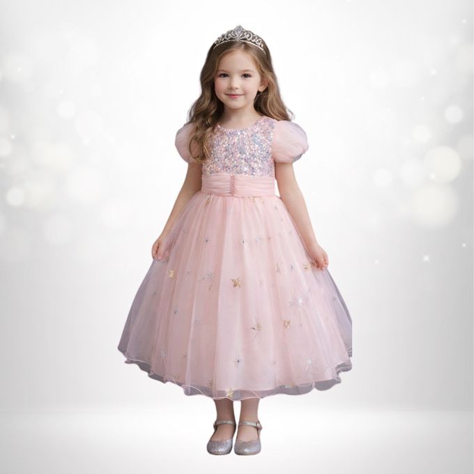 love, charlotte 粉色禮服 長裙禮服 兒童禮服