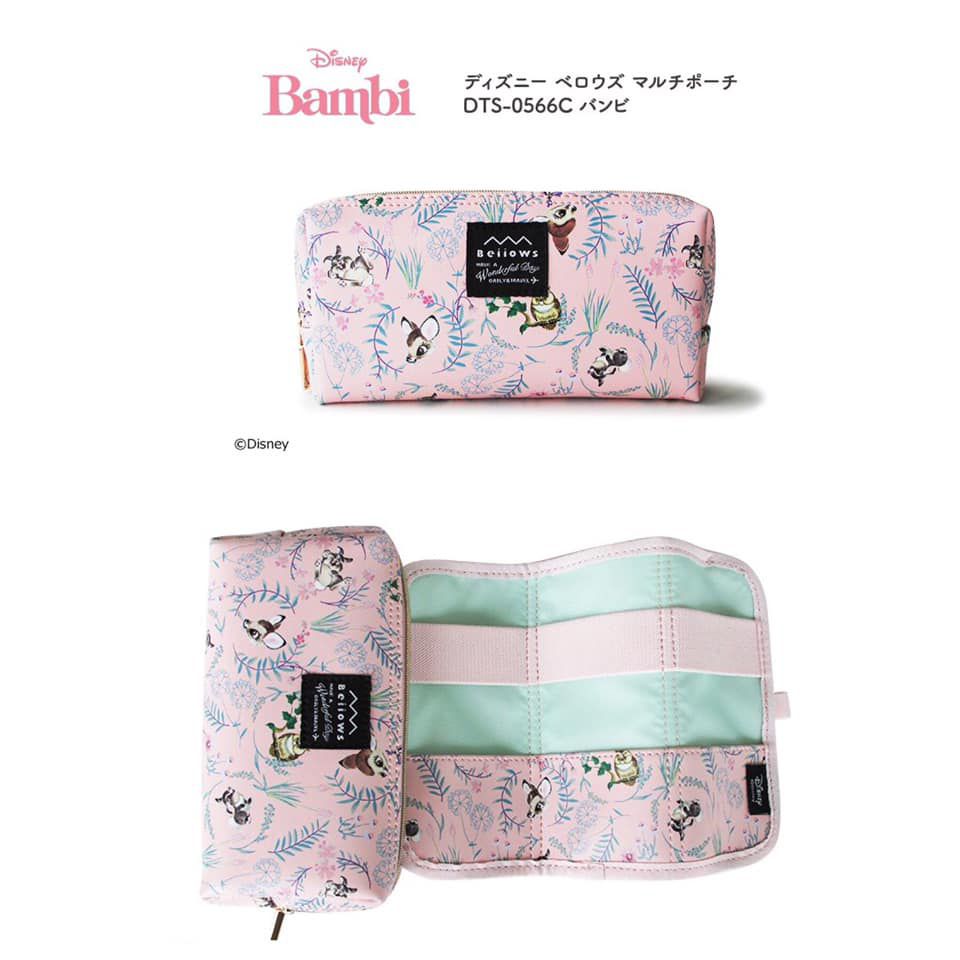 日本大人気！ Beiiows x Disney 迪士尼化妝包｜POLAR BEAR多功能收納包