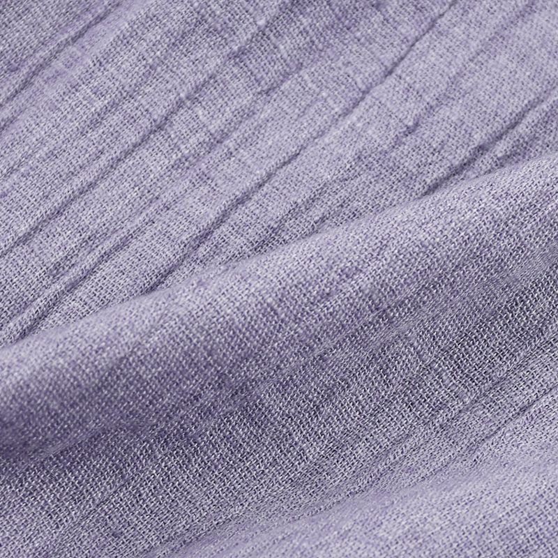 akachan honpo - 短褲-柔軟楊柳布-紫色