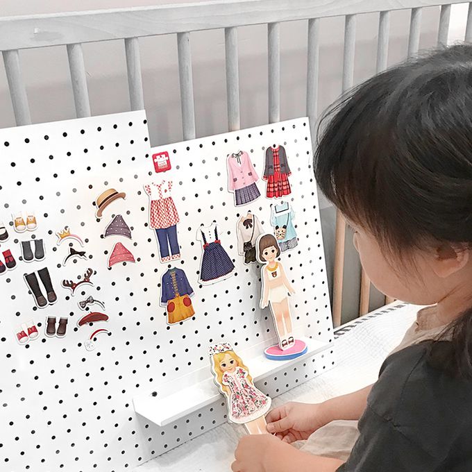 韓國 Ariati - 磁性遊戲書-換裝娃娃