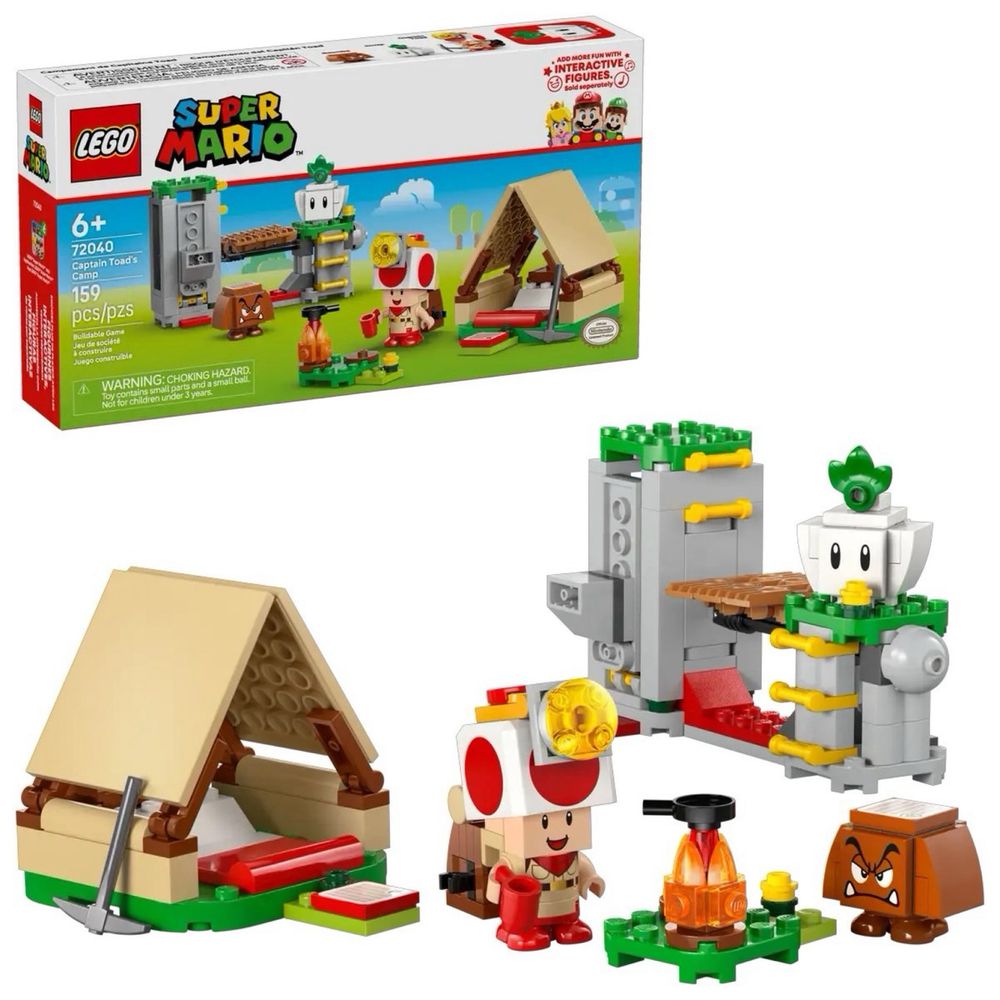 LEGO 72040 奇諾比奧隊長的營地 Captain Toad's Camp