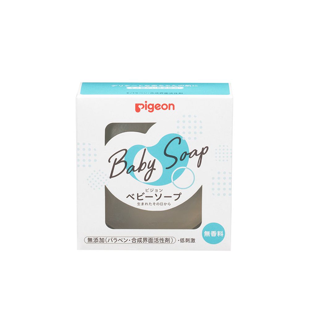 貝親 Pigeon - 嬰兒透明皂90g(日本製)