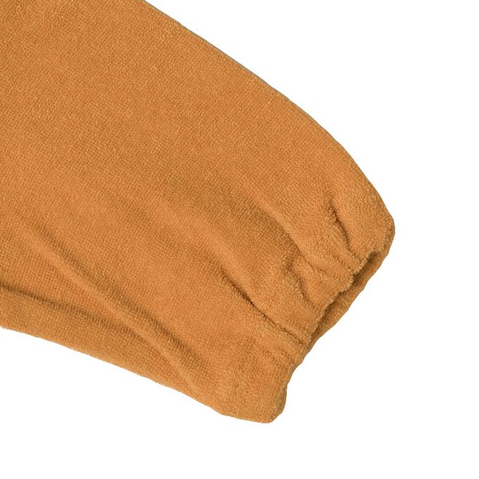 akachan honpo - 長袖造型連身衣-附帽子 獅子-咖啡色 (50~60cm)