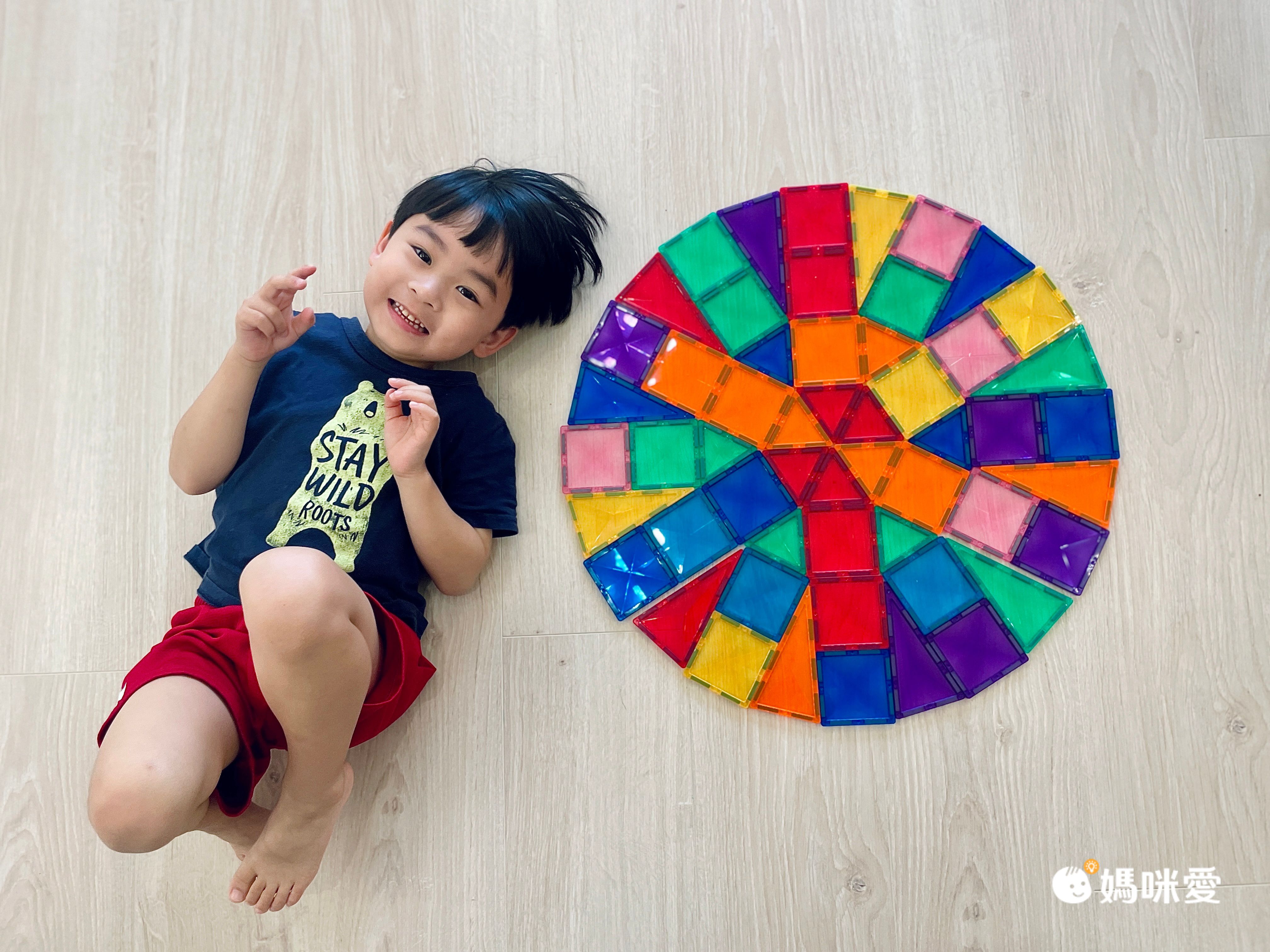 MiDeer - 多彩透光磁力片(60片)