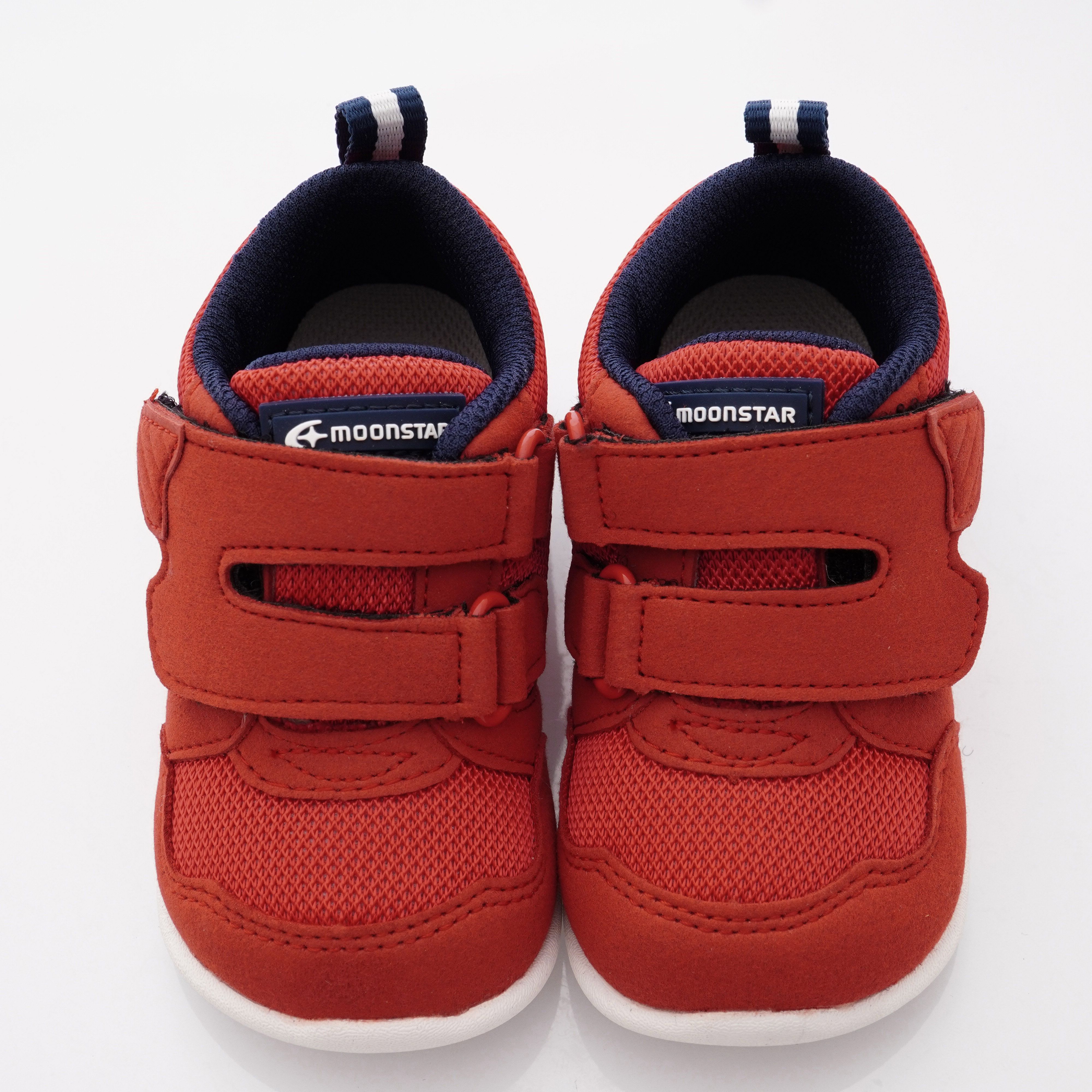 Moonstar日本月星 - 機能童鞋-HI系列3E學步鞋(寶寶段)-暗紅