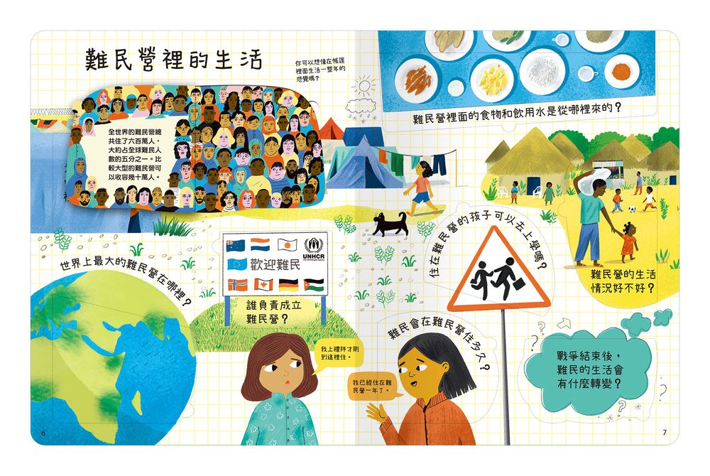 想問什麼翻翻書-關於難民你想知道什麼