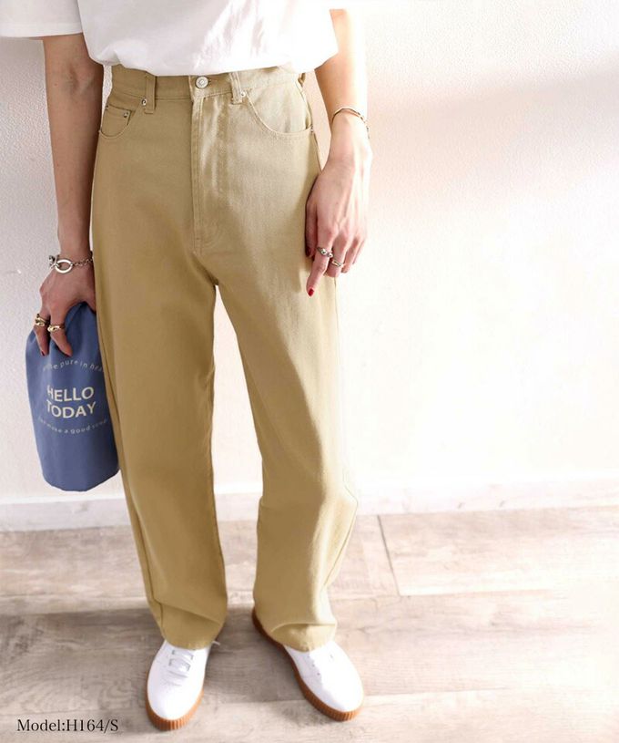 日本 Classical Elf - [熱銷NO.1]  厚磅棉混挺版美腿長褲-黑